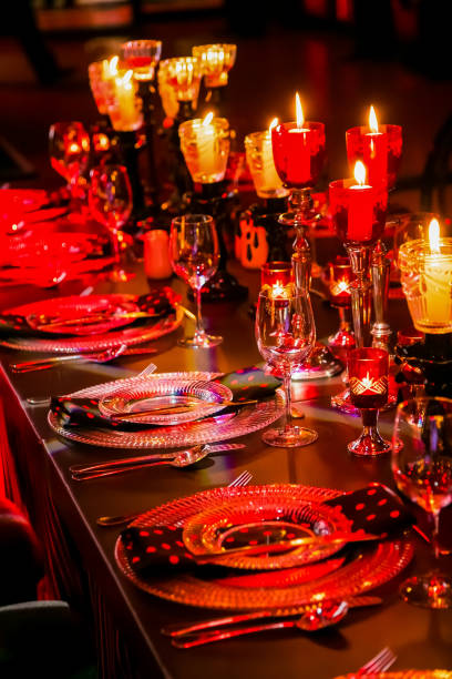 istock Decor at corporate Christmas Gala Event Party 1187764344