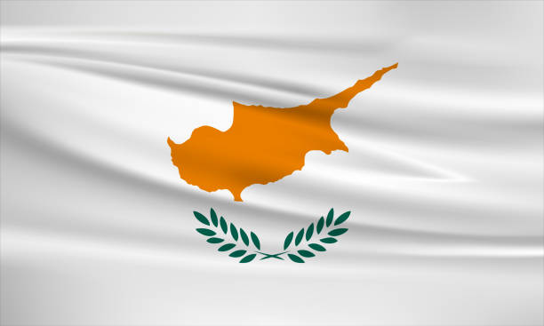 istock Waving Cyprus flag, official colors and ratio correct. Cyprus national flag. Vector illustration. 1187765714