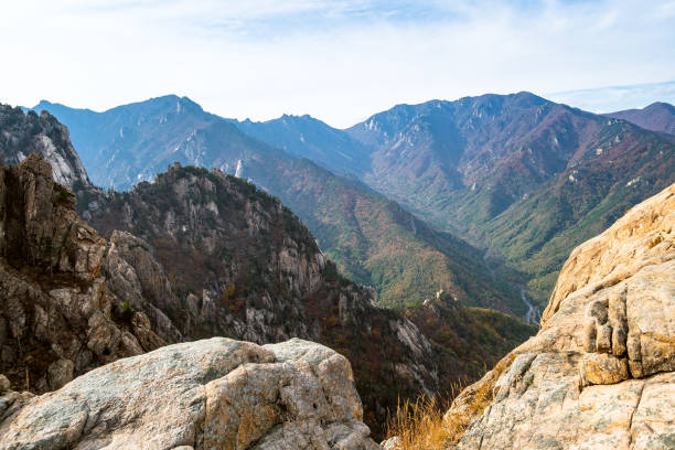 istock mountain gorge in Seoraksan National Park 1187768661
