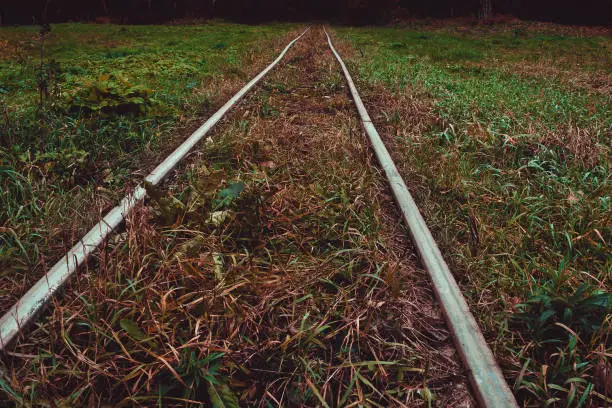 Photo of Old railroad tracks