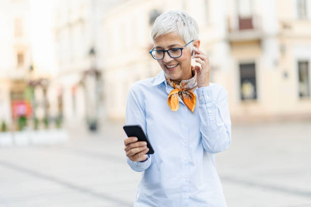 istock Modern senior woman 1187785550