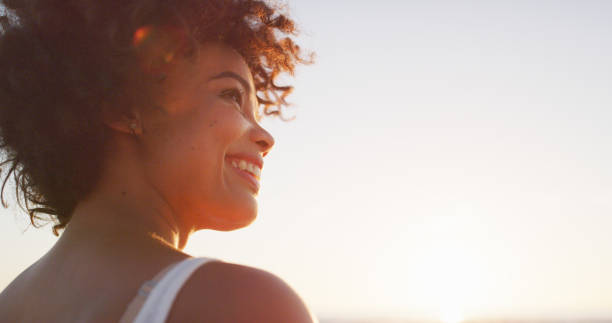 istock She loves the sunshine on her face 1187789009