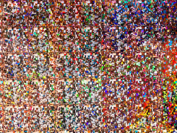 istock Bright rainbow colored background. Shiny and sparkling holographic backdrop. Top view, flat lay. 1187795603