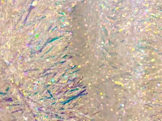 istock Colourful Tinsel for Christmas 1187796157