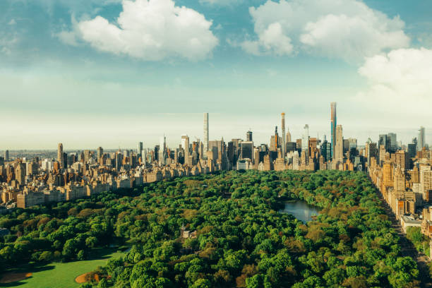 istock New York City skyline with Central Park 1187800773