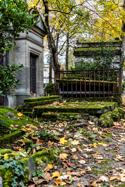 istock Pere Lachaise cemetery in Paris 1187806722
