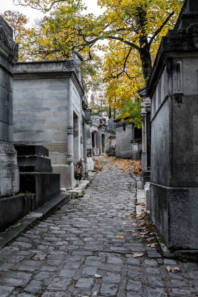 istock Pere Lachaise cemetery in Paris 1187807429