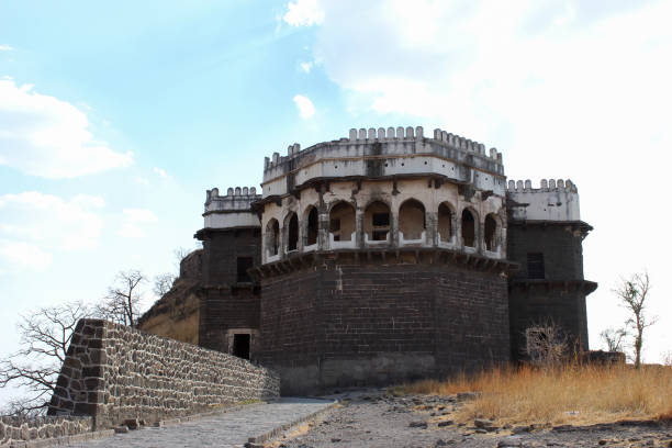 Devgiri fort or Daulatabbad Fort, Daulatabad, Aurangabad, Maharashtra Devgiri fort or Daulatabbad Fort, Daulatabad, Aurangabad, Maharashtra aurangabad maharashtra photos stock pictures, royalty-free photos & images