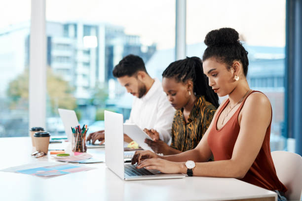istock We're all busy with our own tasks 1187815884