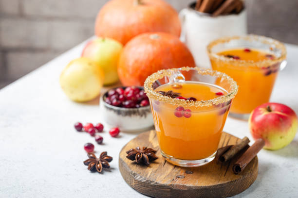 Spicy hot pumpkin punch
