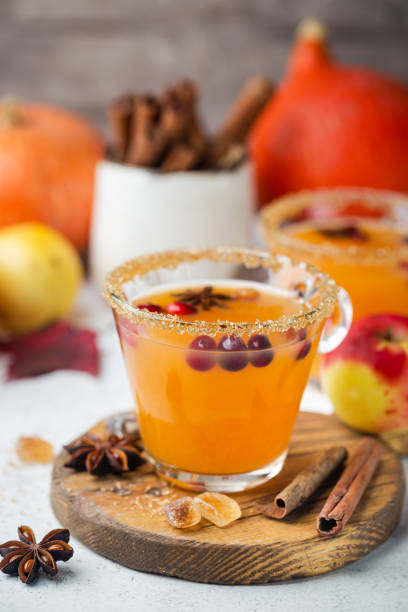 istock Spicy hot pumpkin punch 1187822775