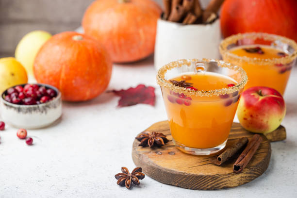 istock Spicy hot pumpkin punch 1187822779
