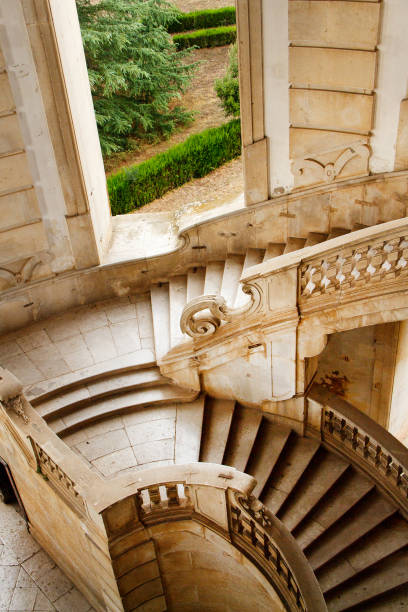 istock Stairs, Saint Lawrence Charterhouse Monastery in Padula 1187825688