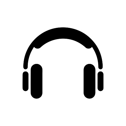 Headset icon music templates