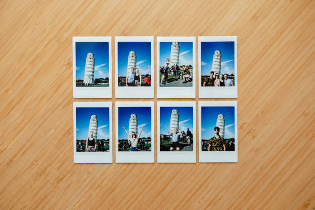 istock Leaning Tower of Pisa Polaroids 1187829878