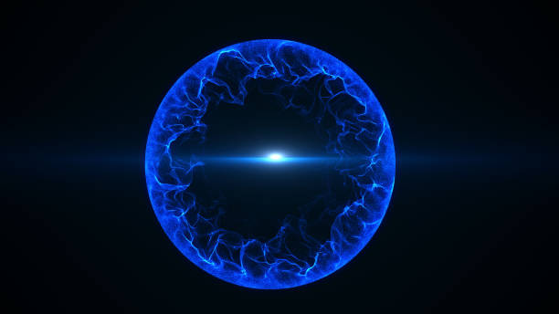 istock Singularity of massive black hole 1187832658