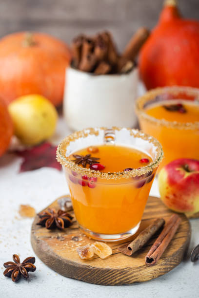 istock Spicy hot pumpkin punch 1187838377