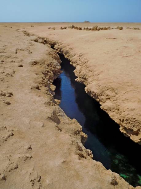 istock Cleft in the national park Ras Mohammed 1187849704