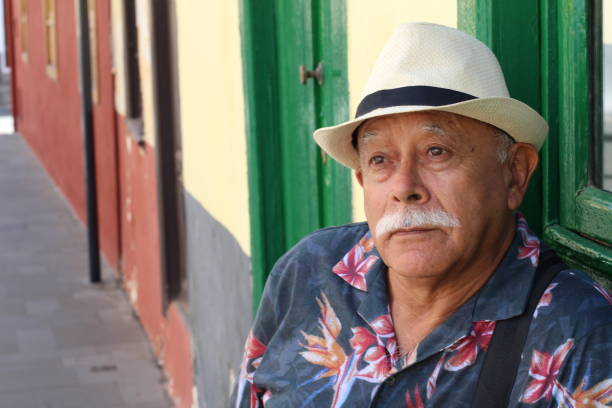 istock Depressed and lonely senior man 1187855759
