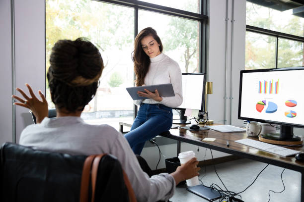 istock Businesswomen collaborate ideas 1187865844