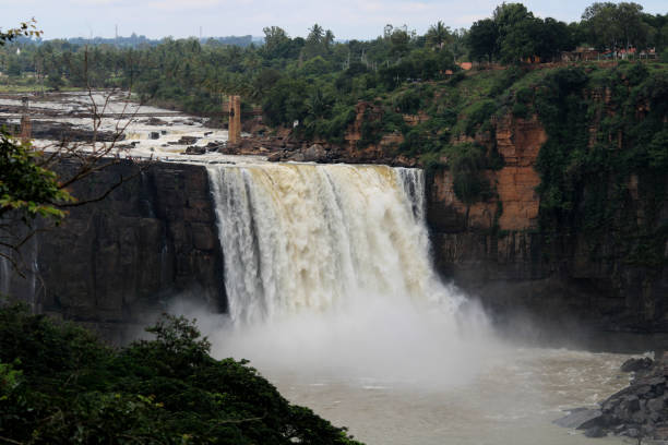 istock Beautiful view of Gokak Falls. 1187869662