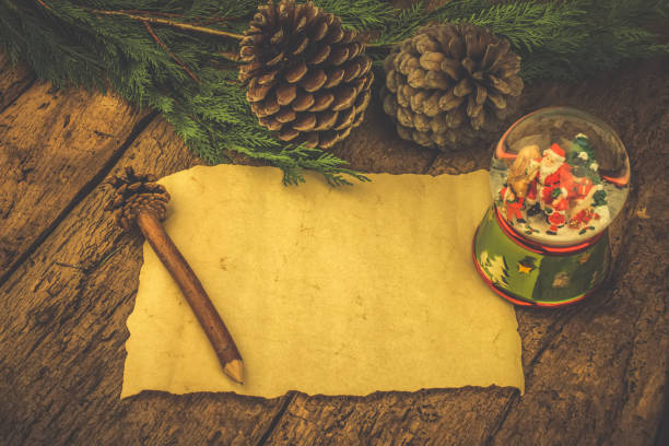 istock Christmas Santa Claus greeting card 1187872691
