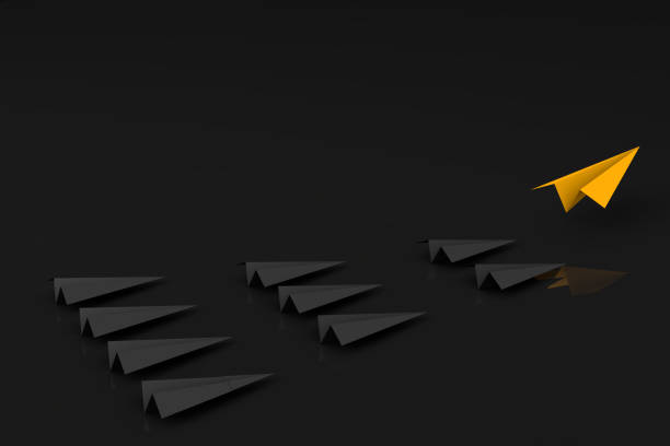 istock 3d rendering of leadership and team work concept 1187873436