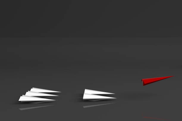 istock 3d rendering of leadership and team work concept 1187873501