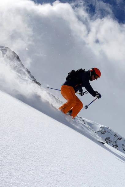 istock Extreme skiing in St. Anton, Austria 1187873711
