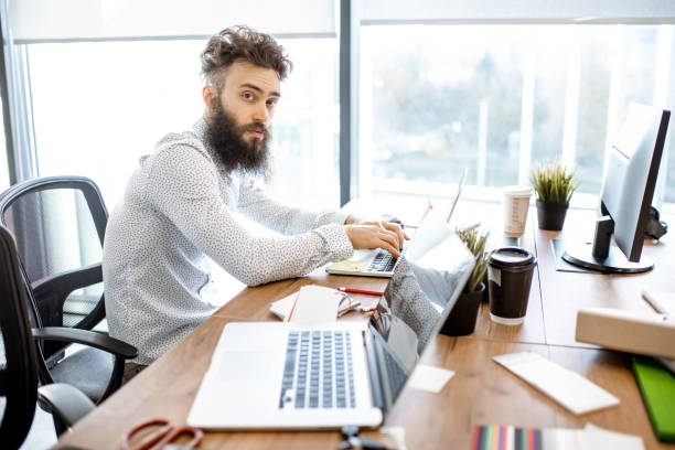 istock Man working in the office 1187875034