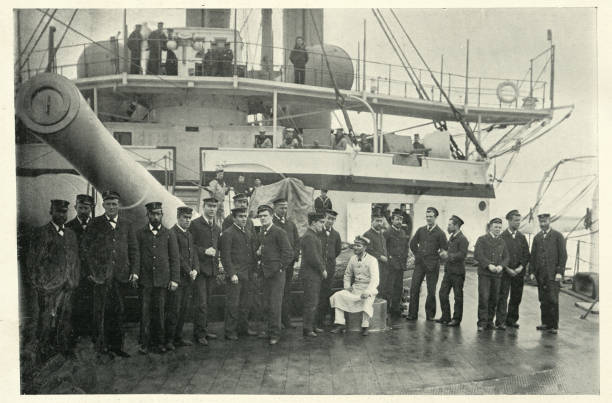 istock Petty officers, HMS Repulse (1892), Royal navy battleship 1187878780