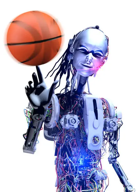 Photo of Basketballer Robot
