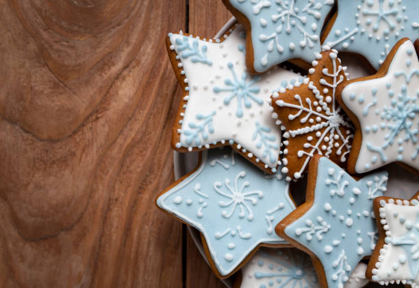 istock Background of homemade ginger snaps 1187890595