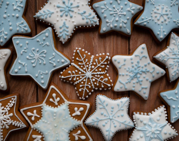 istock Background of homemade ginger snaps 1187890614