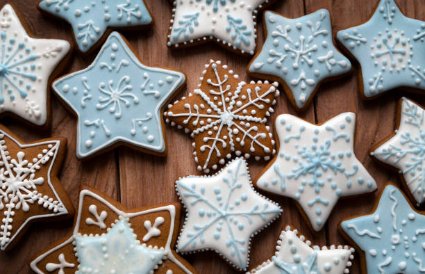 istock Background of homemade ginger snaps 1187890617