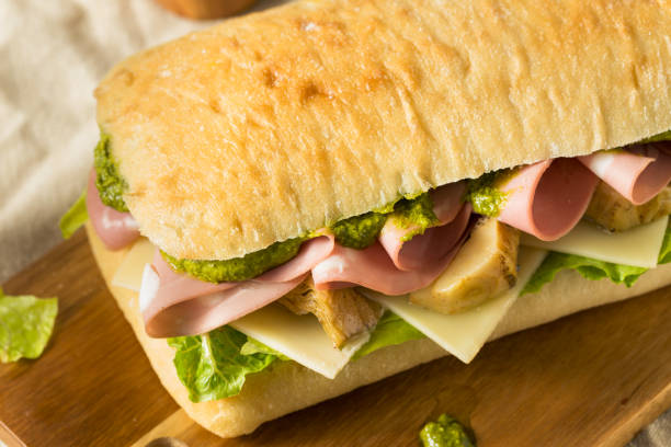 istock Homemade Italian Panino Sandwich 1187892040