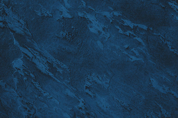istock Close up of abstract dark blue stone texture 1187894857