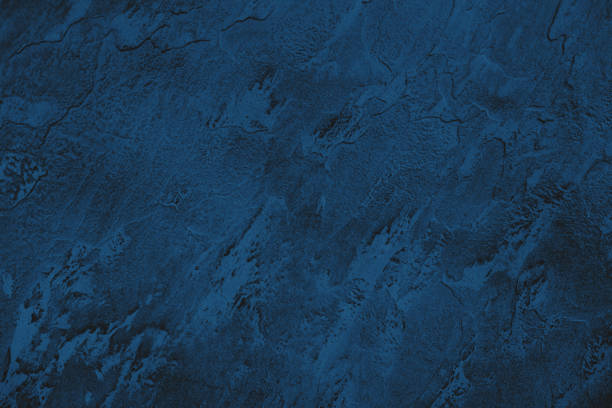 istock Close up of abstract dark blue stone texture 1187894868