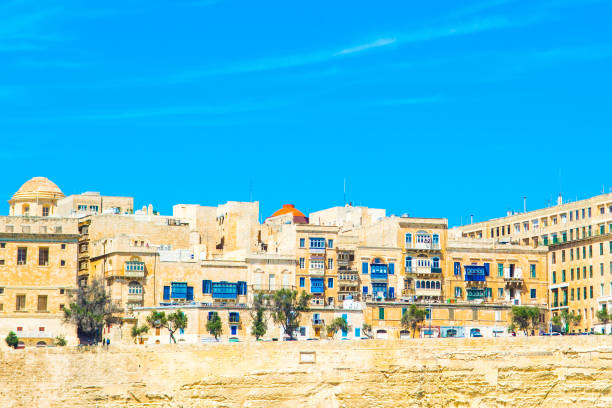 istock Landscape of Valletta with old buildings 1187897829