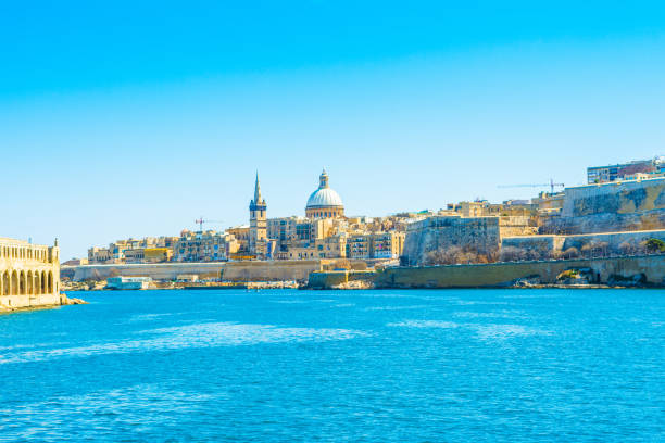 istock Beautiful landscape with a panoramic view of the Valletta 1187897906