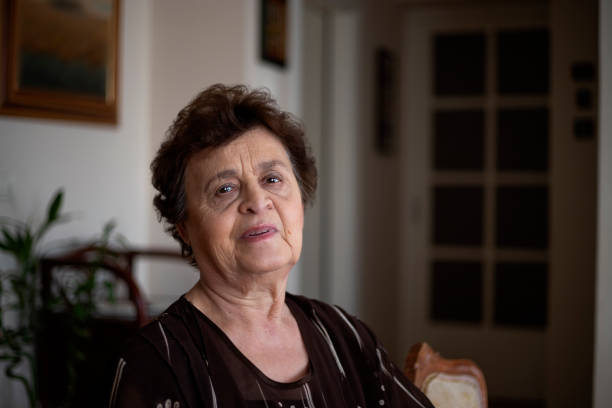istock Happy mature woman 1187906815