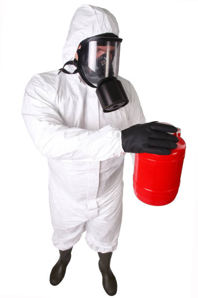 istock Man in a hazmat suit 1187918756