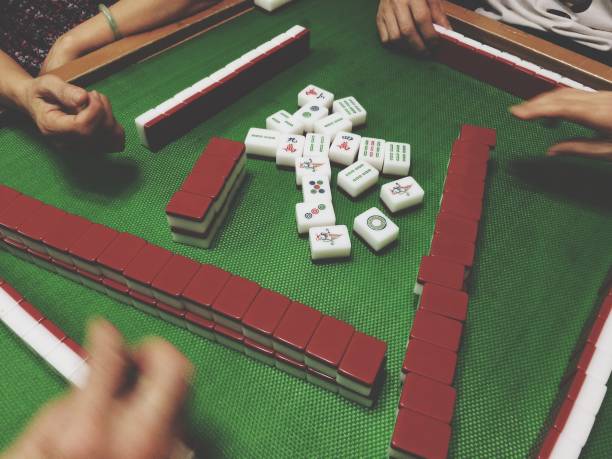 istock This picture showing some people are playing Mahjong 1187921950