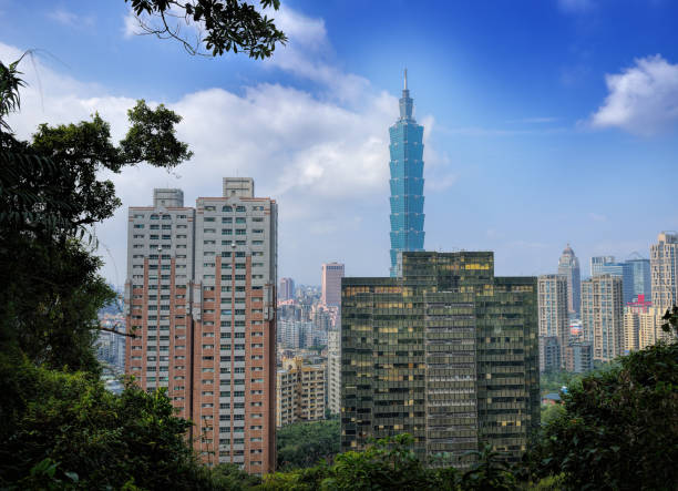 istock Day view of Taipei skyline 1187933275