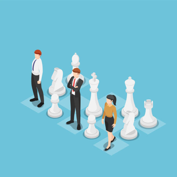 Chess Game Playboard Strategy Analysis Abstract Concept Vector Graphic  Design Illustration Element Stock Illustration - Download Image Now - iStock