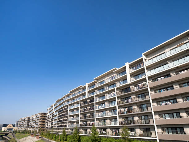 istock Large apartment in a residential area 1187952718