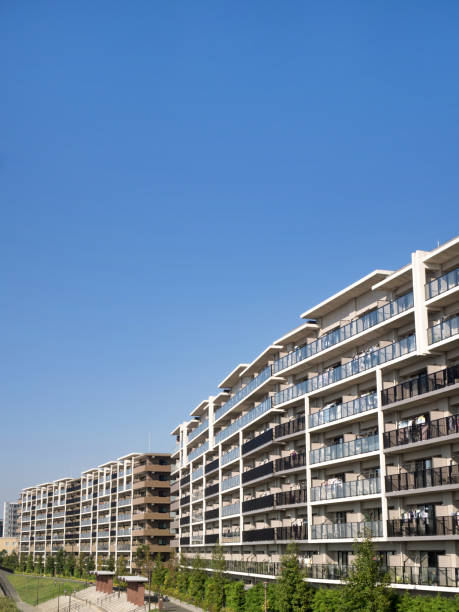 istock Large apartment in a residential area 1187952721