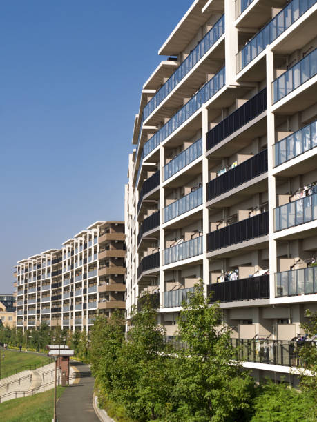 istock Large apartment in a residential area 1187952726