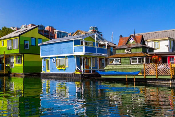 istock Floating Home Village - Victoria Canada 1187955302