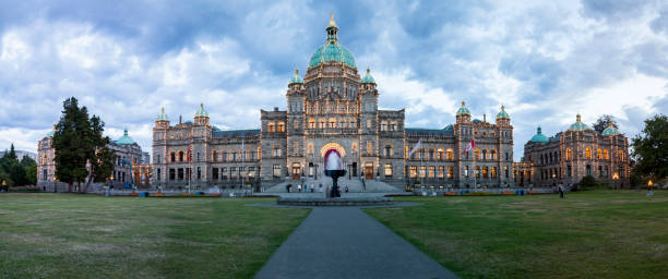 istock Parliament House Downtown Victoria. - Canada 1187956481